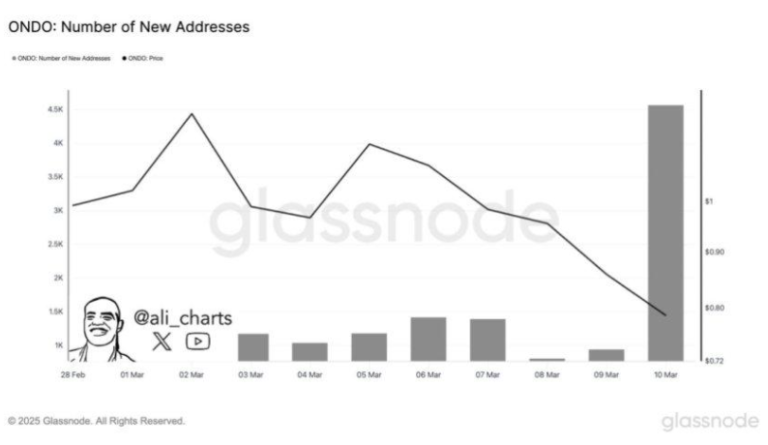 ONDO’s 390% Spike in New Addresses – A Game Changer Amid the Crypto Slump?